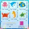 12 Packs Summer Sea Animals Poking Craft Kit - Creative Foam DIY Ocean Poke Fabric Art for Kids Make Your Own Card Party Favor Decoration Gift School Classroom Rewards Activity Supplies